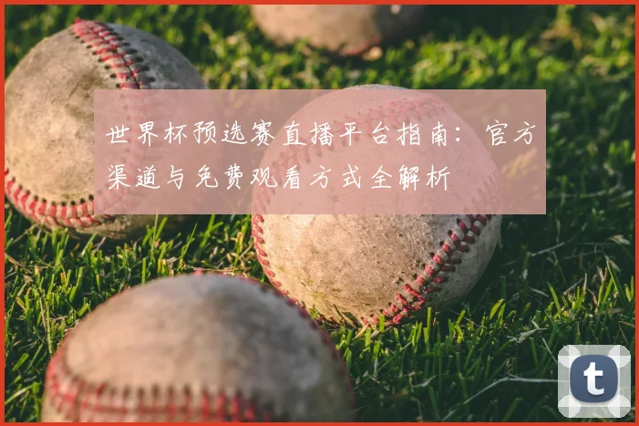 世界杯预选赛直播平台指南：官方渠道与免费观看方式全解析